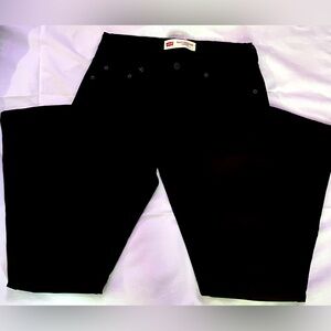 Boys Size 16 Black Levi’s Jeans (502- Regular Taper)